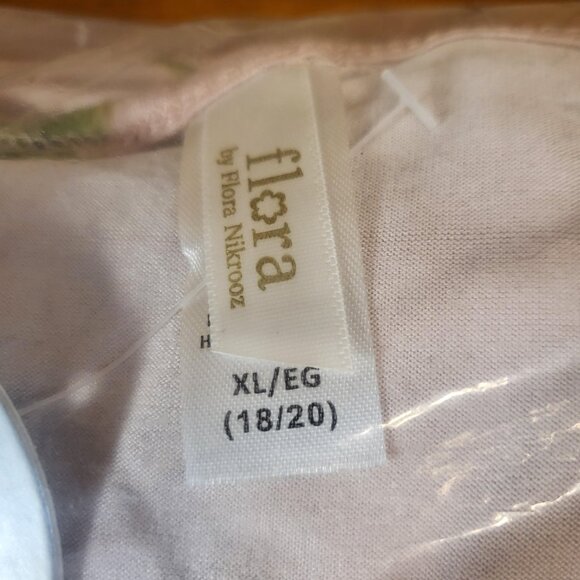 Flora Nikrooz 3 Piece Travel Pajamas Set Size XL 18/20 Pink Floral - Picture 6 of 6